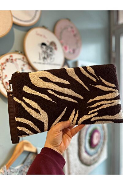 Craft CRAFTSİS Elde Punch İşleme Clutch Çanta