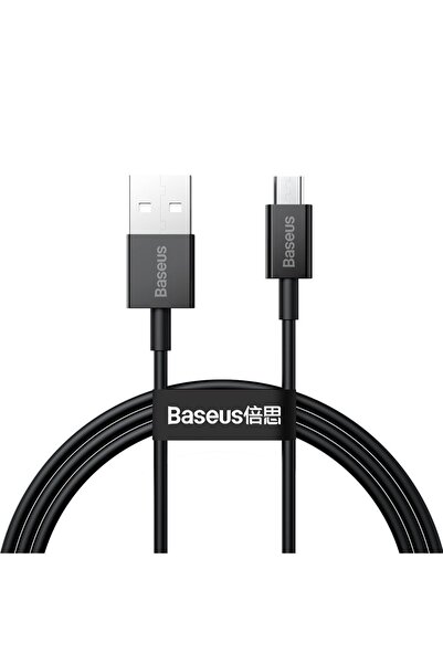 Baseus Καλώδιο δεδομένων USB σε Micro-USB CAMYS-01, 2A, 1μ, Μαύρο
