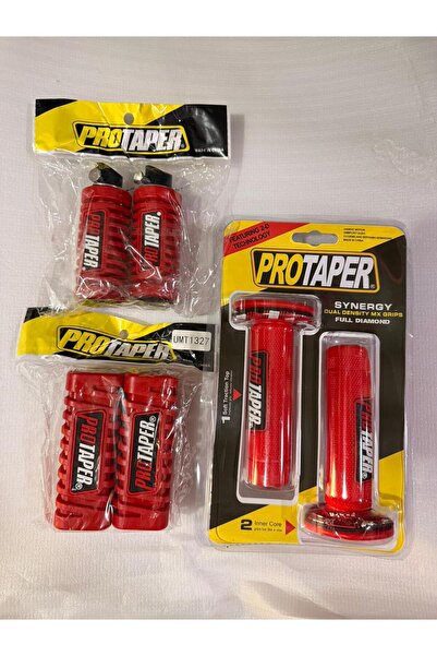 İthal PROTAPER SETİ UNİVERSAL KIRMIZI GİDON ELCİK + ÖN ARKA BASAMAK SETİ (GAZ...