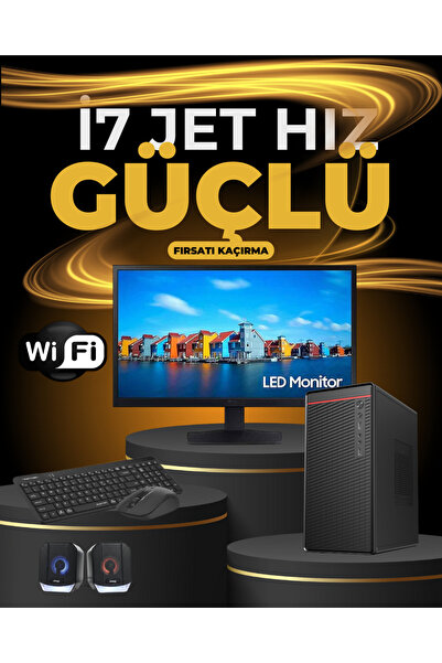 DAGMOR 500W BN2015241 H110 ANAKART İNTEL İ7 6 16GB RAM DDR4 240GB SSD 21.5' M...