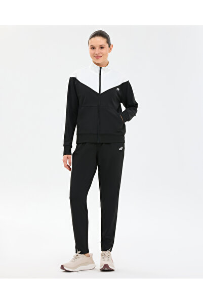 SKECHERS W Coll. Track Suit Kadın Siyah Eşofman Takımı S241210-3817