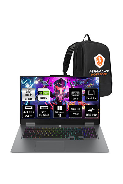 LENOVO LOQ 17IRX10 i7 13650HX 40GB 4TB+4TB SSD RTX5050/8GB 115W 17.3" FHD 165...
