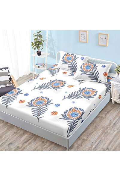 Pucioasa Fitted sheet set with elastic and 2 pillowcases 50x70 cm, Finet, AUR...