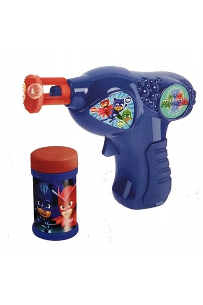 NiceKids PJ Masks Blue Soap Bubble Gun