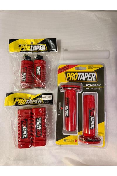 İthal PROTAPER SET UNİVERSAL KIRMIZI GİDON ELCİK + ÖN ARKA BASAMAK + GAZ BORU...