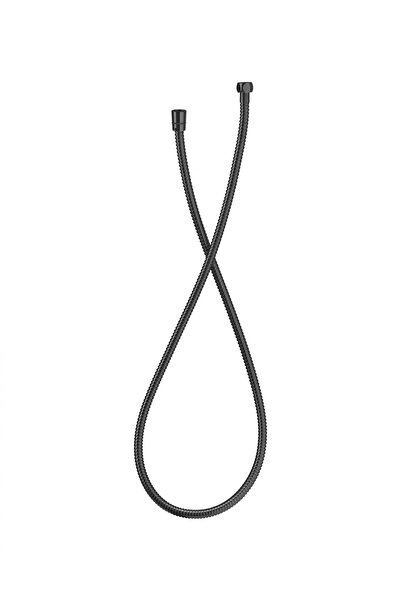 Roca Σπιράλ ντους, εύκαμπτο, αντι-στρεπτικό, μεταλλικό, 1,7μ, μαύρο τιτάνιο μ...