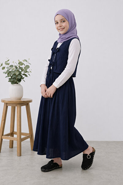 Angel&Co. Girls Clothing Σετ 2 τεμαχίων για κορίτσια σε μπλε ναυτικό χρώμα, μ...