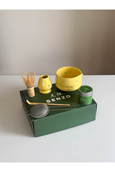 SENZO Papatyalı Deiji Matcha Seremoni Seti