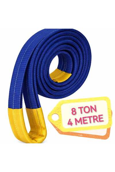 Beta 6:1 / 8 TON 4 METRE GÖZLÜ POLYESTER Sapan-Çekme Halatı