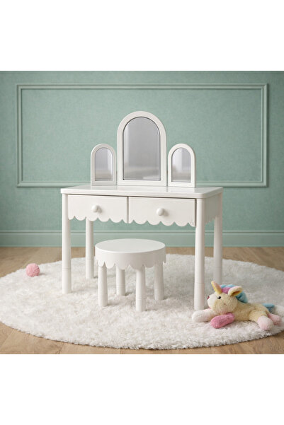 Rain Kids Concept Rain Kids Aura Vanity Mini – Çocuk Makyaj Masası ve Tabure ...