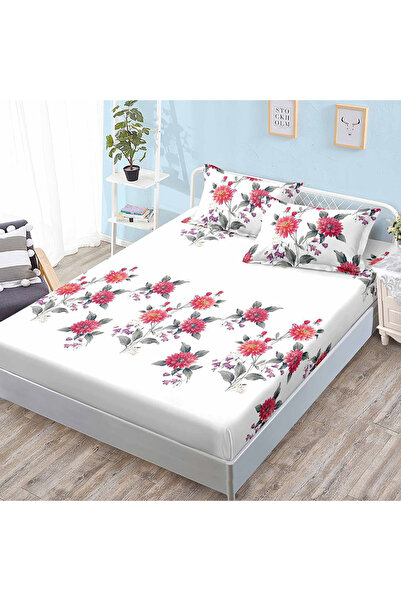 Pucioasa Fitted sheet set with elastic and 2 pillowcases 50x70 cm, Finet, AUR...