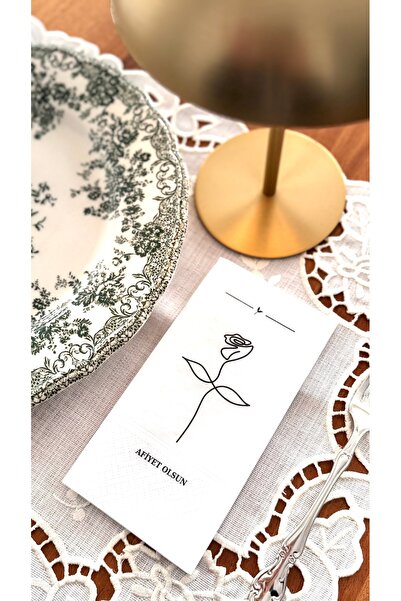 napkindesign Baskılı Lux Sunum Peçetesi 20’li