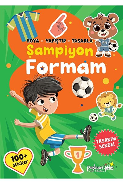 The Kitap Şampiyon Formam Boya-Yapıştır-Tasarla