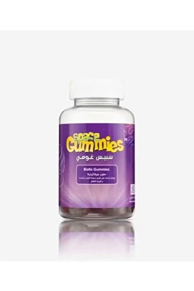 SPACE GUMMIES سبيس غومي بيوتين للسيدات – فيتامينات للشعر والبشرة والأظافر