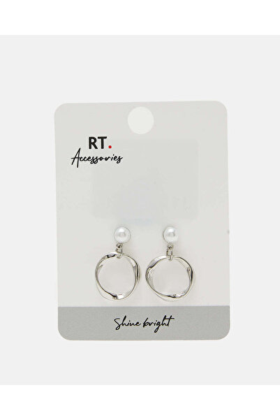 REDTAG Women Silver Embellished Earring