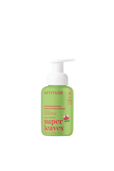 Attitude super leaves - kids Foaming Hand Soap - Watermelon & Coco-295ml