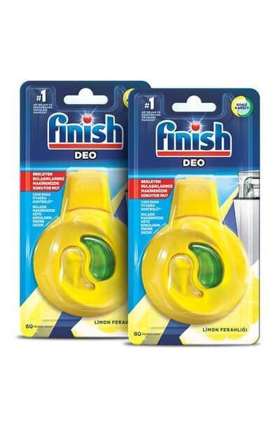 Finish Bulaşık Makinesi Kokusu Limon Ferahlığı x2 Adet