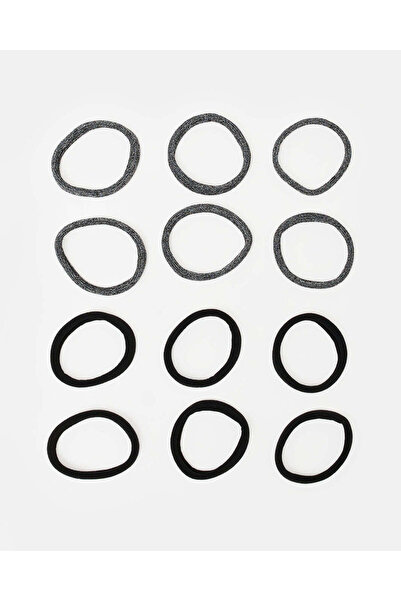 REDTAG Women Black Hair Tie Set