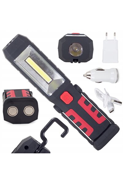 CN 3 σε 1 Λάμπα εργαστηρίου LED, επαναφορτιζόμενη μπαταρία και μαγνήτης