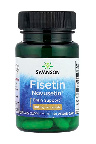 SWANSON Fisetin Molecularly Similar to Apigenin, Luteolin, and Quercetin 100 ...