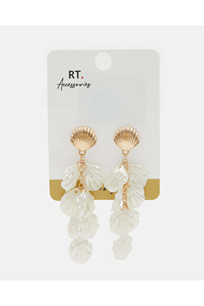 REDTAG Women Gold Embellished Earrings