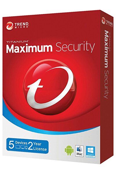 TREND MICRO Maximum Security 5 Kullanıcı 2 Yıl Lisans ETKİNLEŞTİRME KODU