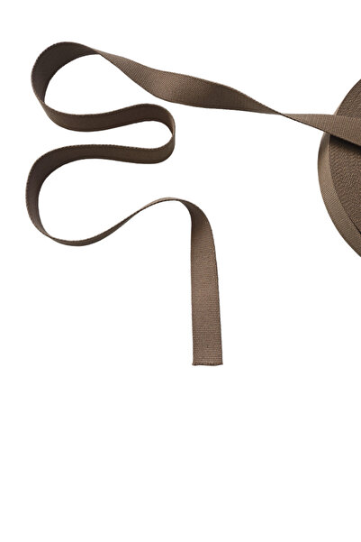 Liva Craft Βαμβακερή λαβή τσάντας 3 εκ. σε χρώμα καφέ γάλακτος – Ανθεκτική λα...