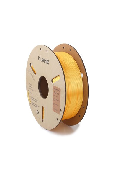 FİLAMİX PLA SILK Altın Filament 1,75mm 1kg - bisiparisver
