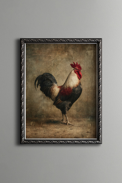 epiqart Horoz - Vintage Patterned Frame - Slim Model