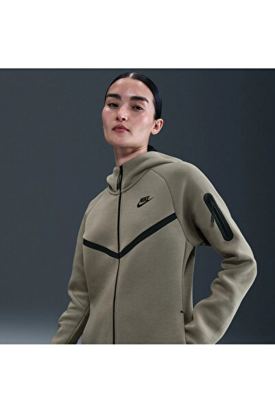 Nike ech Fleece Windrunner FZ Hooded Kadın Sweatshirt(yousportswear)