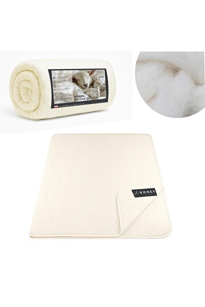 Koney Wool Duvet, KONEY, Sheep Wool SilMED, All-Season Premium Soft, 140x200c...