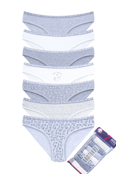 Dominant Γυναικεία βαμβακερά εσώρουχα 7 Συσκευασία