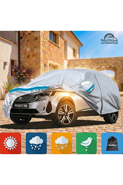 NEXTWAVE ®️   Κάλυμμα αυτοκινήτου SUV 470x190x185 εκ., αδιάβροχο, προστασία U...