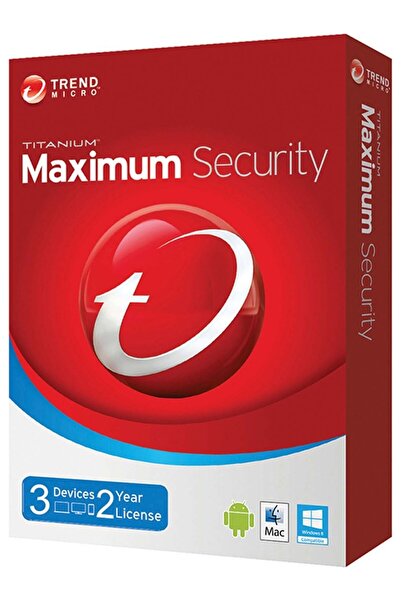 TREND MICRO Maximum Security 3 Cihaz 2 Yıl ETKİNLEŞTİRME KODU