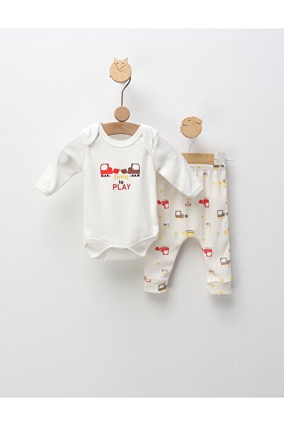 MiniKids Ώρα για Παιχνίδι, σετ 2 τεμαχίων, κόκκινο