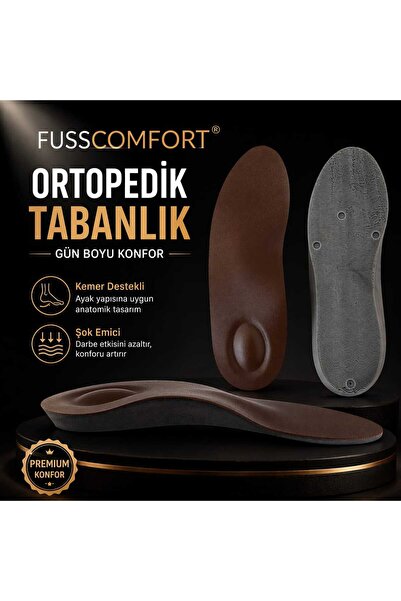 HARFİX Ortopedik Şok Emici Tabanlık Ark Destekli Nefes Alabilir Hafif Ayakkab...