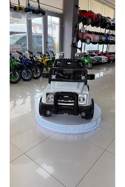ÖZDEMİRCİ MOTOR AKÜLÜ ARABA MONTRA 12 VOLT ÇİFT MOTOR JEEP