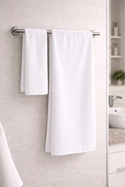 Mulberry Σετ πετσετών Santos 2 τεμαχίων (για χέρια & μπάνιο) 100% βαμβάκι – Α...