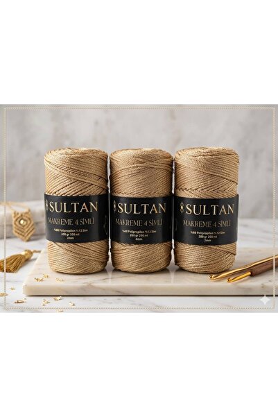 Sultan ماكريمي4 بيج لامع ذهبي 2031