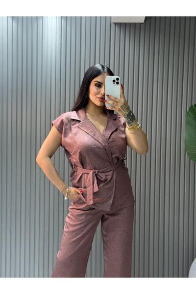 inci bayan giyim ΓΥΝΑΙΚΕΙΟ ΣΕΤ ΛΕΝΙΝΗΣ ΛΑΒΙΝΙΑ/ΑΠΟΞΗΡΑΜΕΝΟ ΤΡΙΑΝΤΑΦΥΛΛΟ