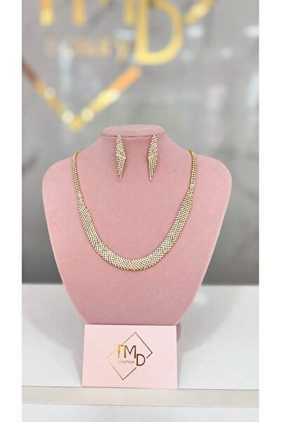 TMD LUXURY Gold Gelin Takı Seti