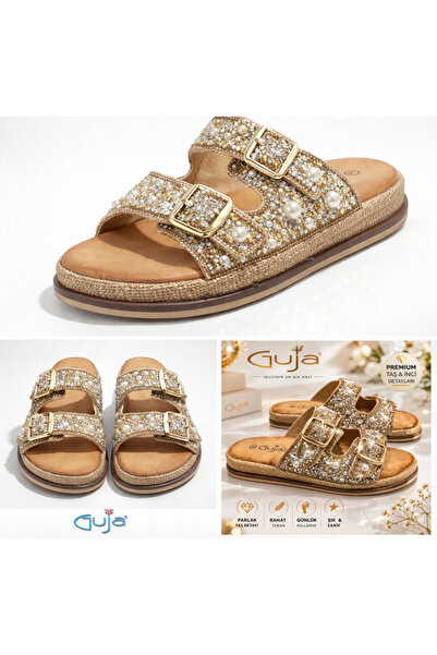 Guja 26Y225 Παντόφλες με μαλακή σόλα με πέτρες