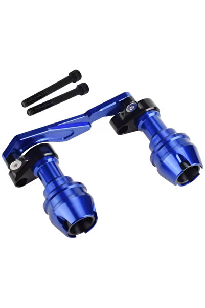 İthal EGZOZ KORUMA TAKOZU DEMİRİ PCX NMAX FORZA XMAX UYUMLU MAVİ RENK 1.KALİTE