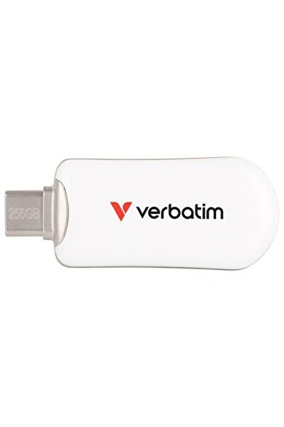 Verbatim Plectra 256GB USB-C Μονάδα Flash USB 3.2 Gen 1 Λευκό