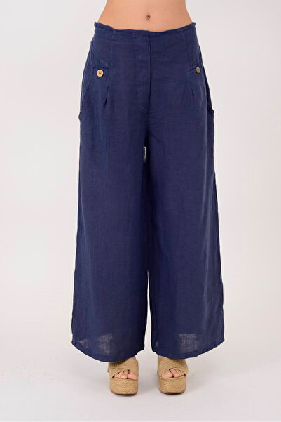 Park Moda 9720 ΛΙΝΟ ΠΑΝΤΕΛΟΝΙ ΜΕ ΛΕΠΤΟΜΕΡΕΙΕΣ ΚΟΥΜΠΩΝ