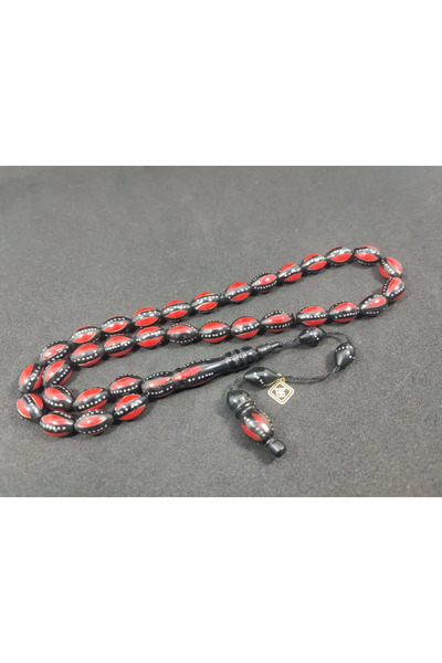 İskeçe Tesbih Hakan Kaya Usta Eseri 4 τεμαχίων Ασημένιο Σπαστό Ασημένιο Μεντα...