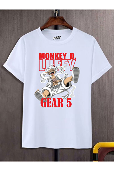 barsdepo Μπλουζάκι MONKEY D. LUFFY, Ποιότητα PREMIUM, Unisex για Παιδιά/Ενήλι...