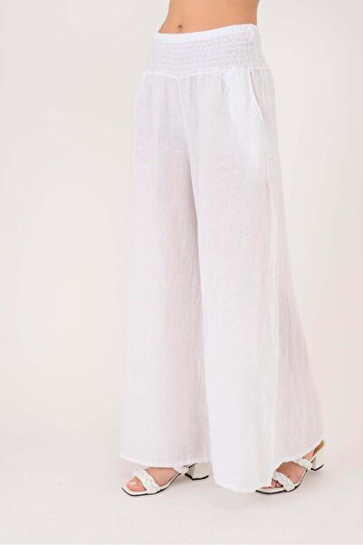 Park Moda 17744 ZAZ ΠΑΝΤΕΛΟΝΙ ΛΙΝΟ ΜΕ ΣΟΥΡΑ ΣΤΗ ΜΕΣΗ