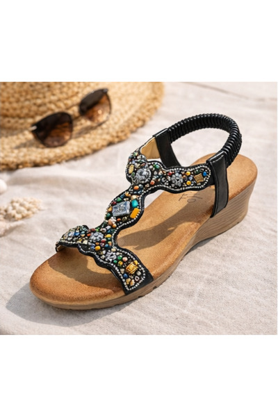 Guja 26Y226 Σανδάλια με πέτρινο τακούνι