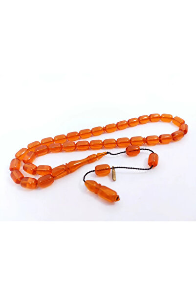 İskeçe Tesbih Uğur ŞEner Usta Eseri 0.6 Διαφανές Διπλής Στρώσης Γυαλισμένο Γε...